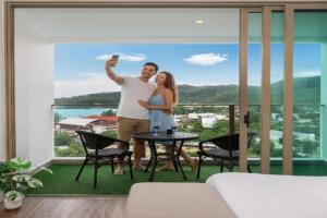 Studio Apt Seaview Balcony - Oceana C63, Bang Tao