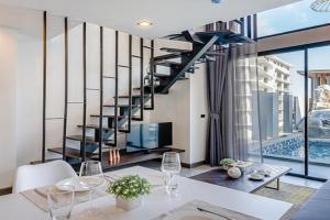 Duplex 1 BR Apt UTL B112 - Direct Pool Access Apartments, Nai Harn