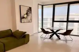 Luxury waterfront apartment with private beach, Umm Al Quwain City