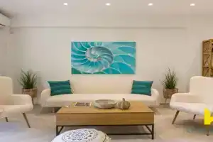 Turquoise Seashell Retreat Family Oasis N Beach Apartments, Varkiza