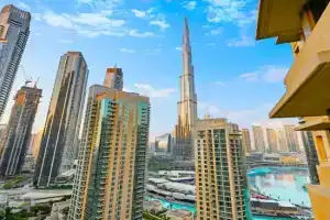 22nd Floor Burj Khalifa View 5 Min Walk Mall Apartments, Dubai