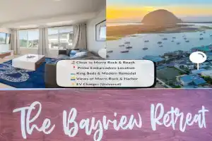 Entire 2 Unit Duplex King Beds Rock View EV Guest house, Morro Bay