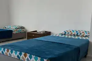 Single bed in al Majaz 2 - سوبر ديلوكس سرير مفرد في شقة فندقية Hostel, Sharjah City