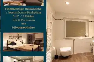 Ideal für Familien oder Gruppen mit Blick in die Natur - 2 Schlafzimmer - 2 Bäder - inklusive Parkplatz - inklusive Aufzug Apartments, Bad Harzburg