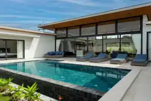 V279 Brand New 3BR Pool Villa with BBQ Near Beaches, Bophut