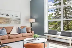 Scenic Riverstone 2BR w/ Balcony + BBQ, Sleeps 6! Apartments, Golden