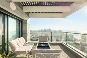 O&O Group-Prestige 4BR Breathtaking Sea Views Apartments, Bat Yam