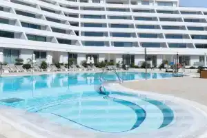47 - סי סייד חדר שינה וסלון עם מרפסת Apart-hotel, Eilat