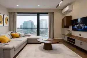 Luxe apartment 2BR City view NRG U-Tower, Tashkent