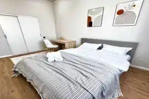Uyutnaya evro-dvushka ryadom s Oblastnym Muzeem Apartments, Aktau