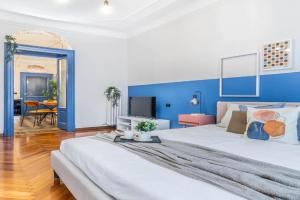 Elegant City Center Flat 5 Guests - M1 Metro - Fast Wi-Fi - AC & Balcony, Monza