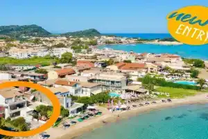 Beachfront Villa Anatoli with private heated pool by DadoVillas, Sidari