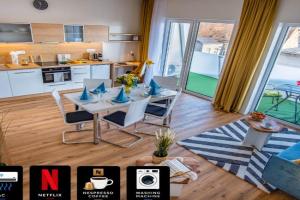 Meridiem Haven with AC, Netflix and Parking Apartments, Brno