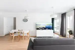 Family apartment with parking, sauna balcony for 6, Jyvaeskyla