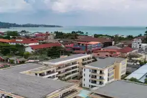 C264 1BR Condo Walk to Lamai Beach Sauna & Gym Apartments, Ban Lamai