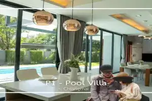 P1 Pool Villa l Private Pool 4 Bedrooms, Chiang Mai City