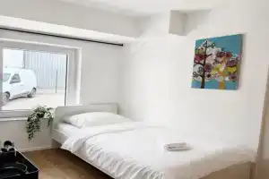 Moderne Einzelzimmer mit eigenem Bad & Gemeinschaftsküche Apart-hotel, Frankfurt am Main