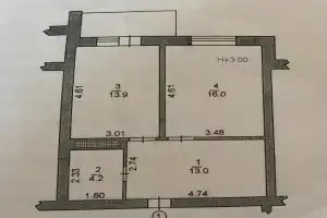 Apartment on Parusna, Chernomorsk