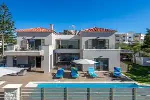 SUPERIOR VILLA MARINA MARE Sauna - Hammam - Pool - 250m from Beach, Agia Marina