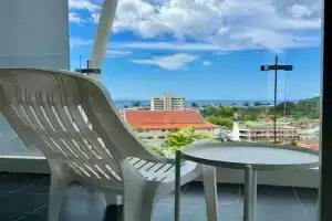 Thawi Studio with Sea View in Chic Condo, Karon