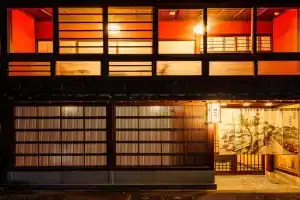 Japanese Machiya private villa Asanogawa, Kanazawa