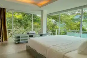 Great view in 81sqm top floor space in Kamala Apartments, Bang Tao