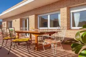 Can Stella, luminoso apartamento de playa en Costa Dorada -, Tarragona