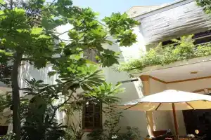 Moon house tropical garden - West side, Nha Trang