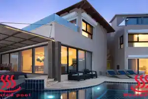 Villa Daniela 5BR heated pool וילה דניאלה 5 חדרי שינה בריכה מחוממת, Eilat