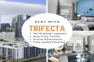 Trifecta Luxury Serviced Apartment in Uptown CLT, Charlotte