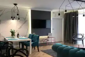Family & Business Sauna Apartments No 4 Leśny nad Zalewem Cedzyna - 2 Bedroom with Private Sauna, Bath with Hydromassage, Terrace, Parking, Catering Options, Kielce