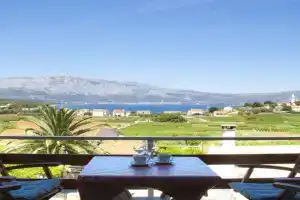 Apartment in with Seaview, Balcony, WIFI, Washing machine (4432-2), Lumbarda