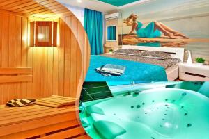 Jacuzzi Sauna Luxury Spa Apartment, Kiev