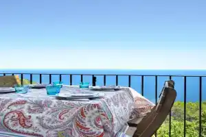 Casa blanca de con vistas al mar y piscina, Begur