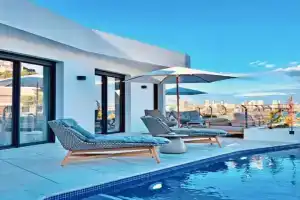 Luxuriöses Apartment in mit Pool, Cala de Finestrat