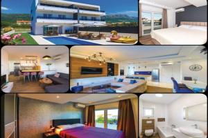 NEW VILLA DAVID, WI-FI, IPTV, 5 bedrooms, 4 bathrooms, Kastel Stari