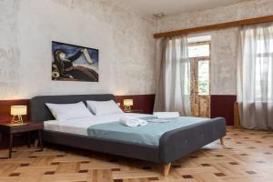 Wehost apartment rustic interior, Tbilisi