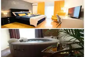 Jacuzzi studio apartman Mare's, Zagreb