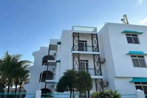 Apartment with sea view in Blue Bay, 125 m², near beach, Pointe d'Esny