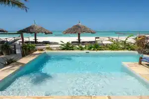 Beachfront Villa Thamani with Private Pool and Beach ZanzibarHouses, Pwani Mchangani
