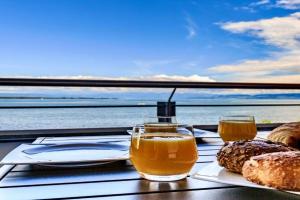 Auszeit Apartment LAKESIDE mit Privatstrand, Friedrichshafen