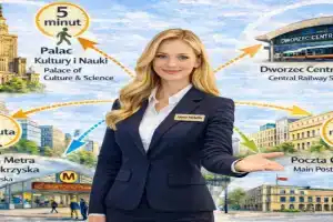 Jasna Hotelik self check-in, Warsaw