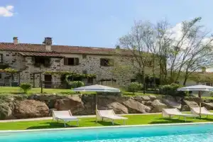 Girasole Cottage overlooking the Orcia valley in Tuscany, Radicofani