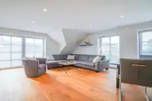 Südstrandhus Urlaub mit Hund Wohnung 4 oben Apartments, Borkum