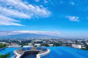 new sky pool gym sauna condo with 1 bedroom in city, Chiang Mai City