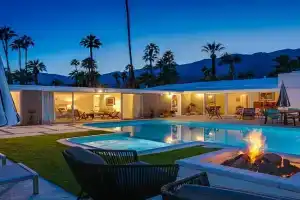 The Arrow of Twin Palms - Midcentury Alexander Permit# 3505 Guest house, Palm Springs