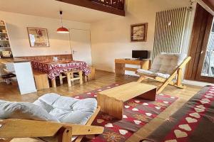 Appart 2 pièces + mezzanine, 6 couchages, Megève, parking - FR-1-597-7 Apartments, Megeve