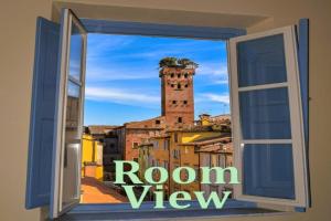 Al Carmine Apartments Towers view with AC, Lucca