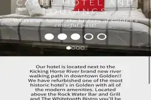 The Cache Hotel and Lodgings, Golden