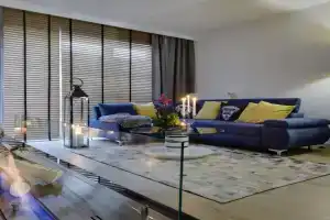 Apartament Seven Heaven, duże łóżko, kominek w salonie, parking w cenie, Katowice
